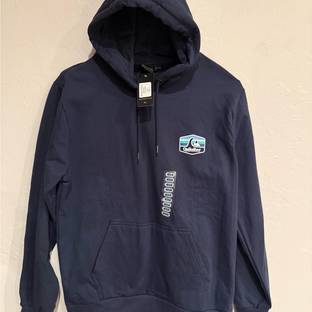 BRAND NEW Quiksilver navy Sweatshirt with Logo